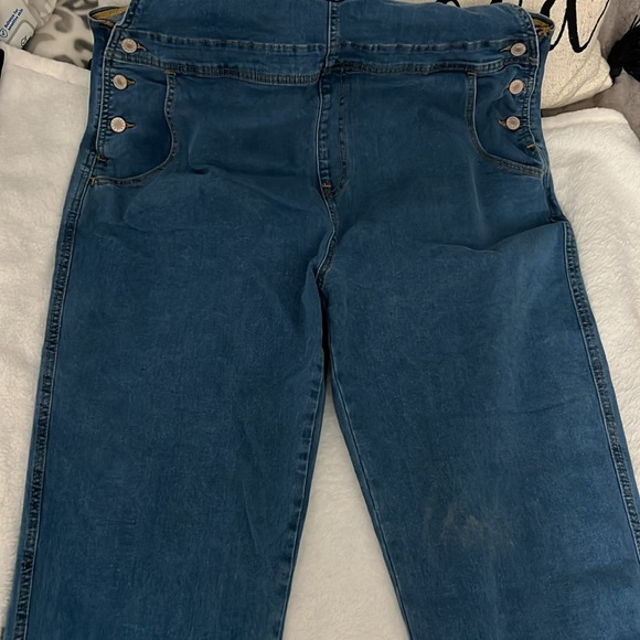 Denim Overalls worn once for camis Rachel costume. New!! Make me an offer. - Picture 2 of 6